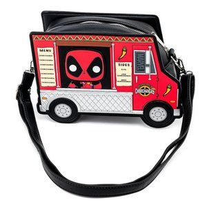 Loungefly Marvel Deadpool Crossbody Bag Purse NIP